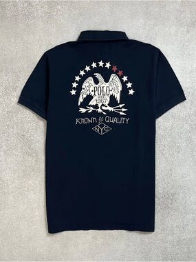 Rare Artwork Ralph Lauren Polo Sz M